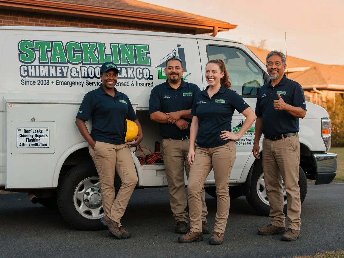 Chimney flashing repair company in Shongaloo, LA